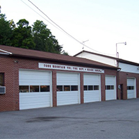 Fork Mountain Rescue Station building